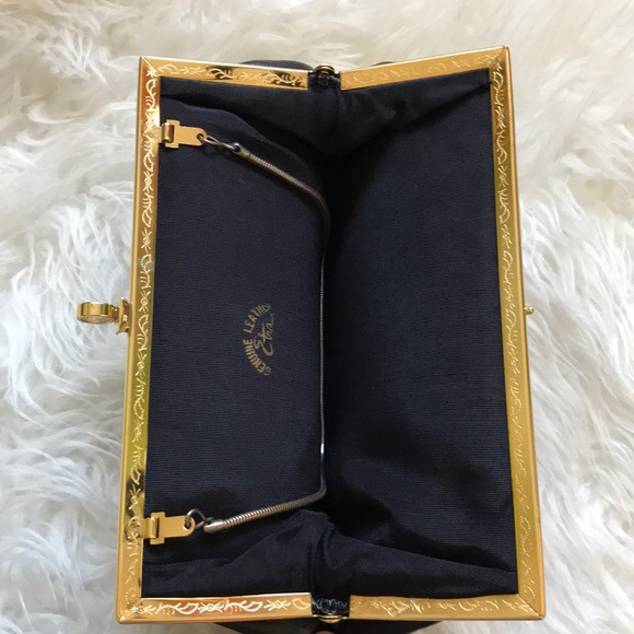 Vintage Clutche Black Bag - Picture 6 of 8